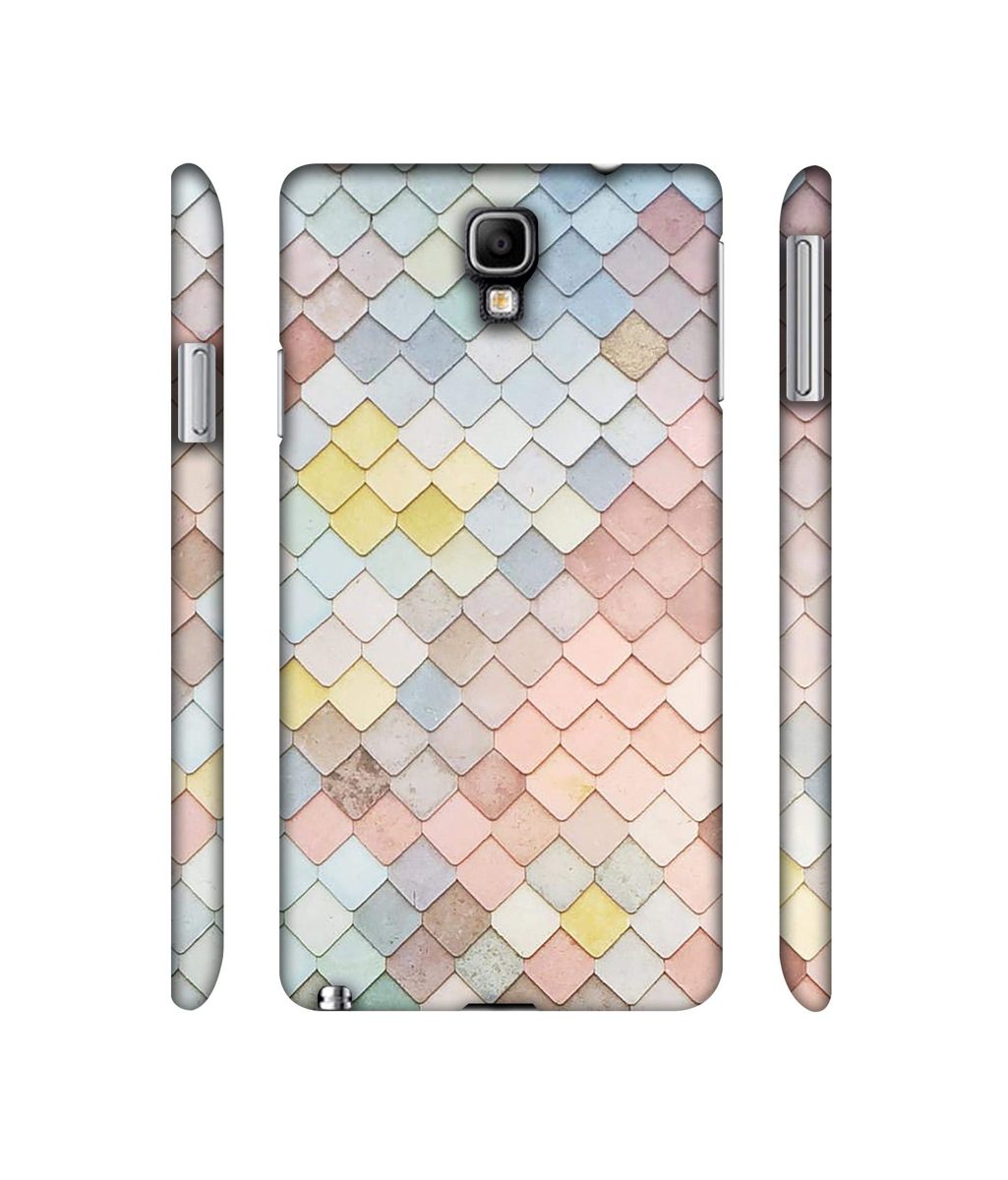 Amazon Brand - Solimo Designer Small Squre Texture 3D Printed Hard Back Case Mobile Cover for Samsung Galaxy Note 3 Neo