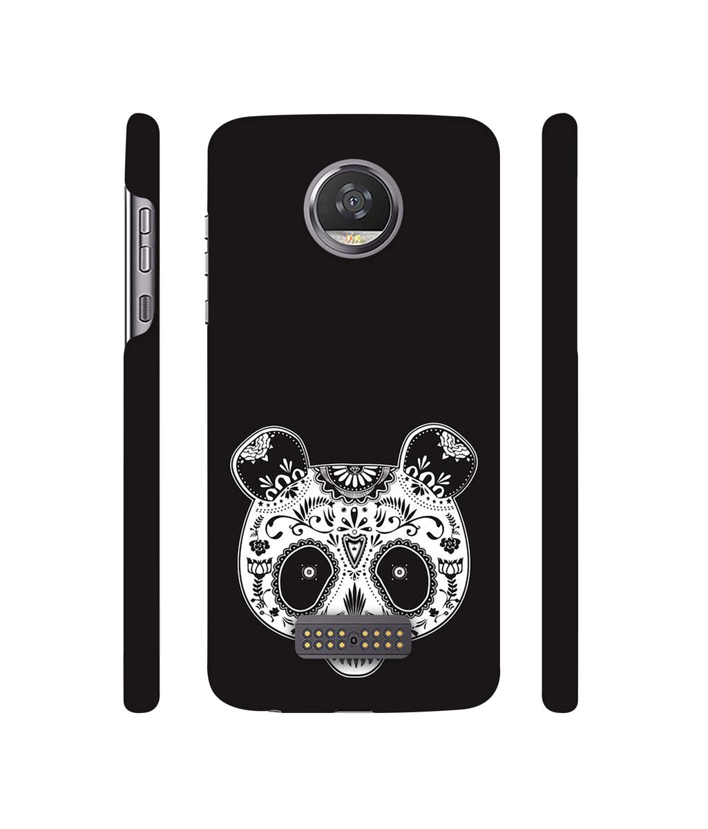 Amazon Brand - Solimo Designer Panda Illustrator 3D Printed Hard Back Case Mobile Cover for Moto Z2 Play