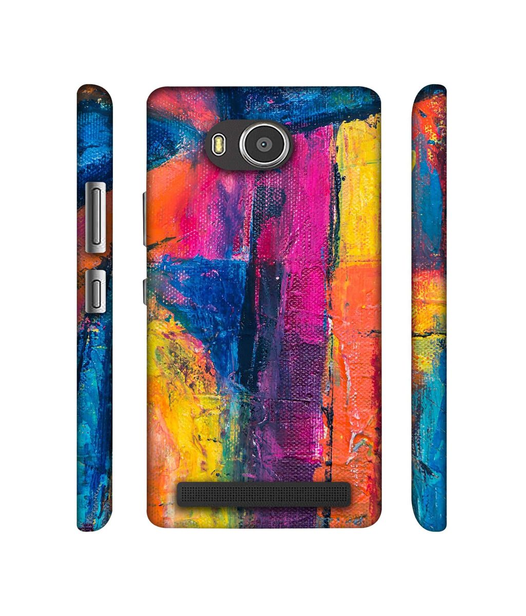 Amazon Brand - Solimo Designer Color Mash On Canvas 3D Printed Hard Back Case Mobile Cover for Lenovo A7700