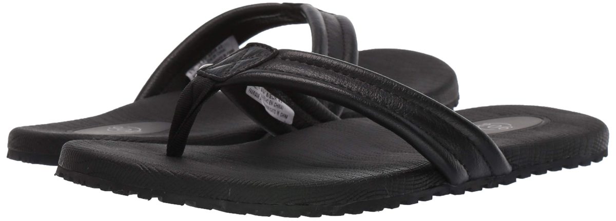 Amazon Brand - 206 Collective Men's Tomas Sandal, Black, 11 B US