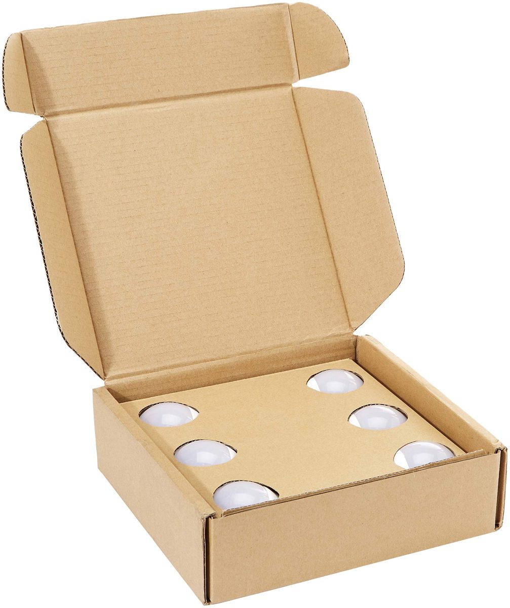 AmazonBasics Professional LED E27 Edison Screw Bulb, 100W Equivalent, Cool White, Dimmable - Pack of 6