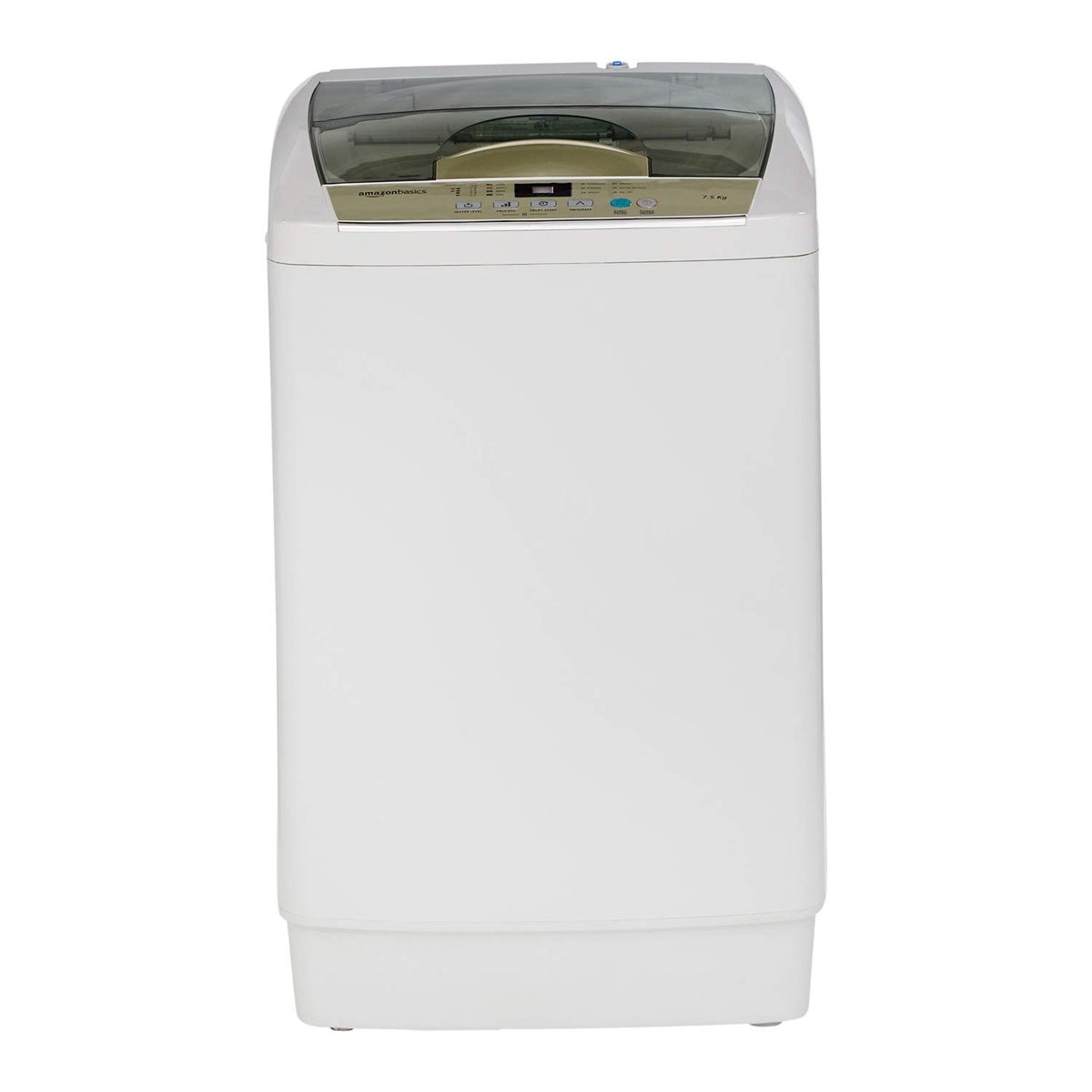 AmazonBasics 7.5 kg Fully-Automatic Top Load Washing Machine (Light Grey)