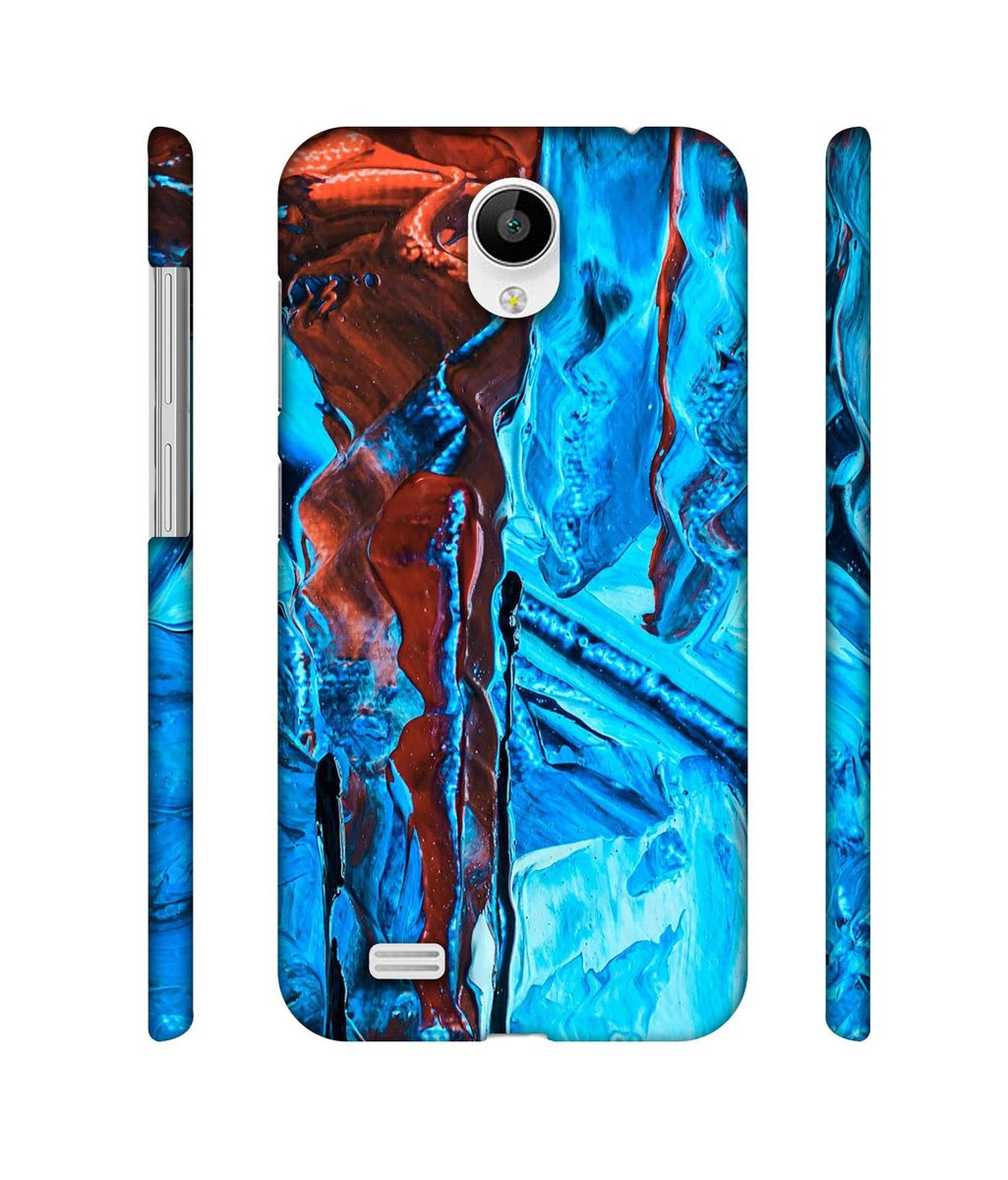 Amazon Brand - Solimo Designer Zik Zak Color Mixing 3D Printed Hard Back Case Mobile Cover for Vivo Y21L