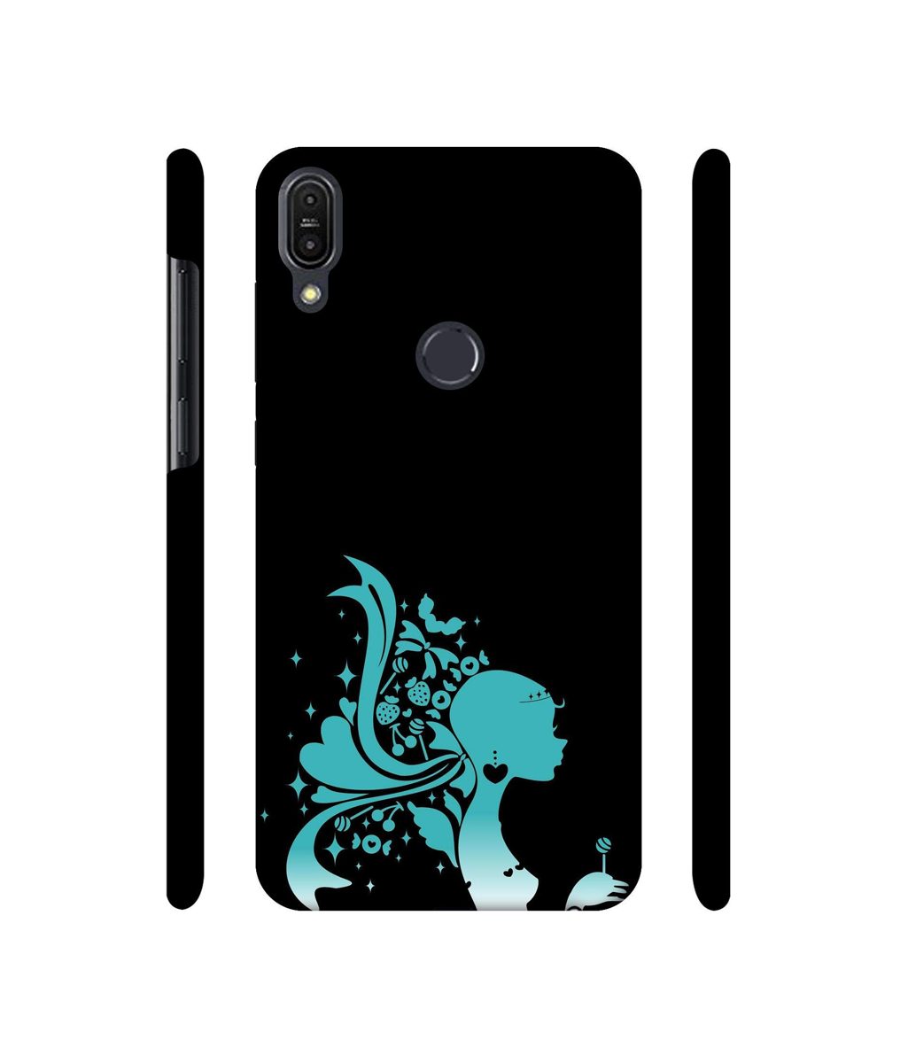 Amazon Brand - Solimo Designer Lady Vector N 3D Printed Hard Back Case Mobile Cover for Asus Zenfone Max Pro M1 ZB601KL