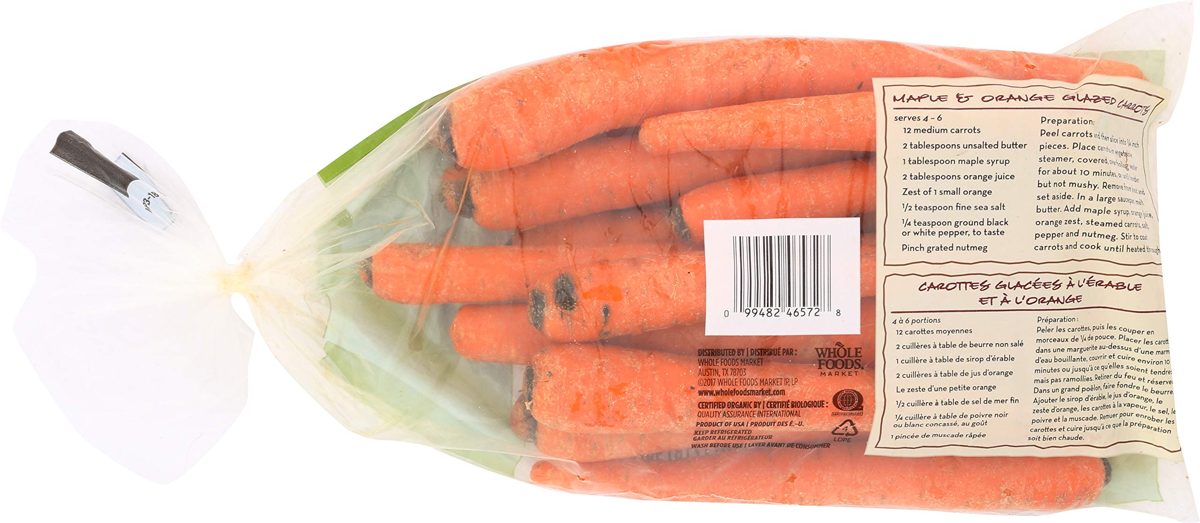 Case 365 Everyday Value, Organic Carrots, 2 lb