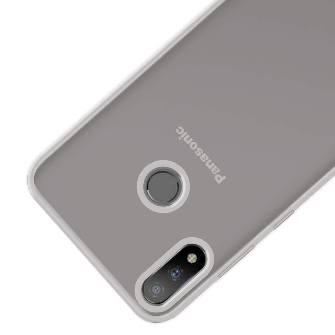 Amazon Brand - Solimo Mobile Cover for Panasonic Eluga X1 (Soft & Flexible Back Case), Transparent