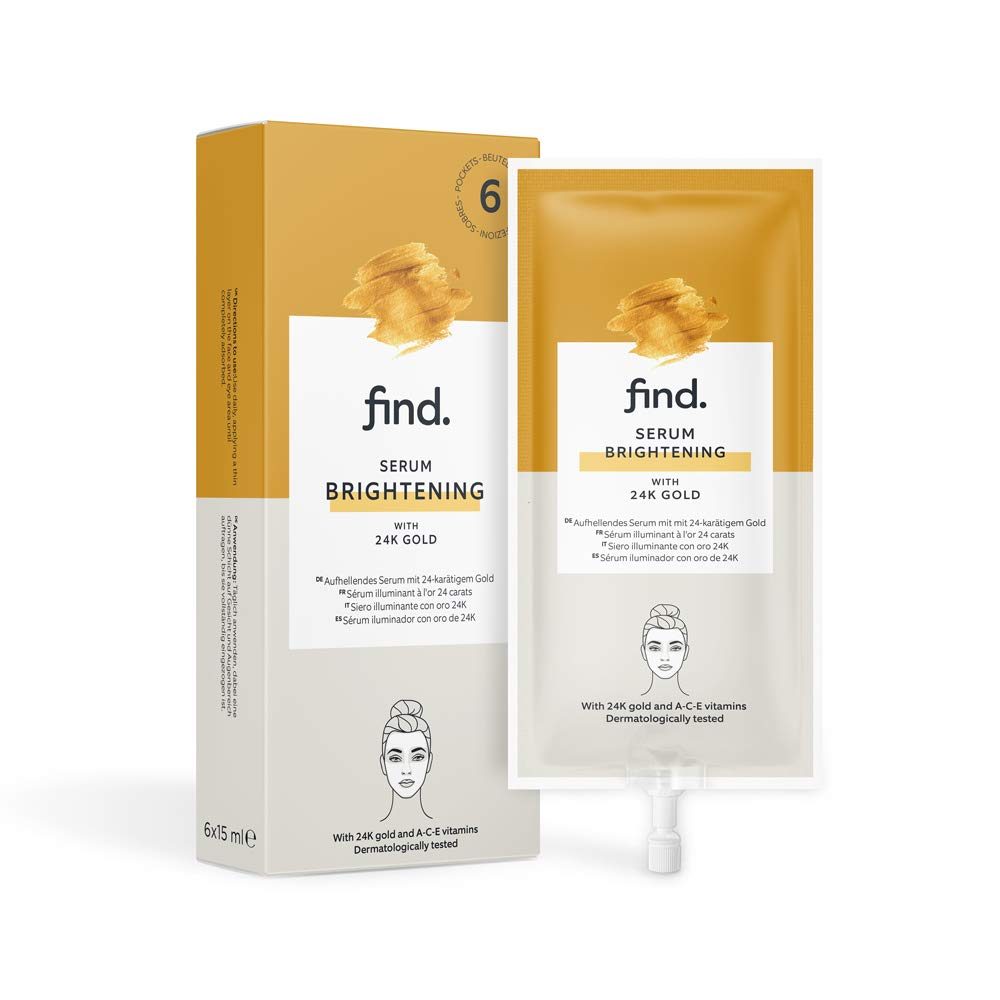 FIND - Brightening serum with 24K gold - 6 Pockets x 15 ml