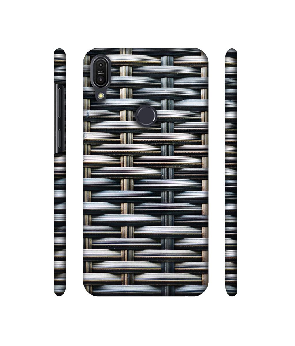Amazon Brand - Solimo Designer Wooden Blocks Checks 3D Printed Hard Back Case Mobile Cover for Asus Zenfone Max Pro M1 ZB601KL