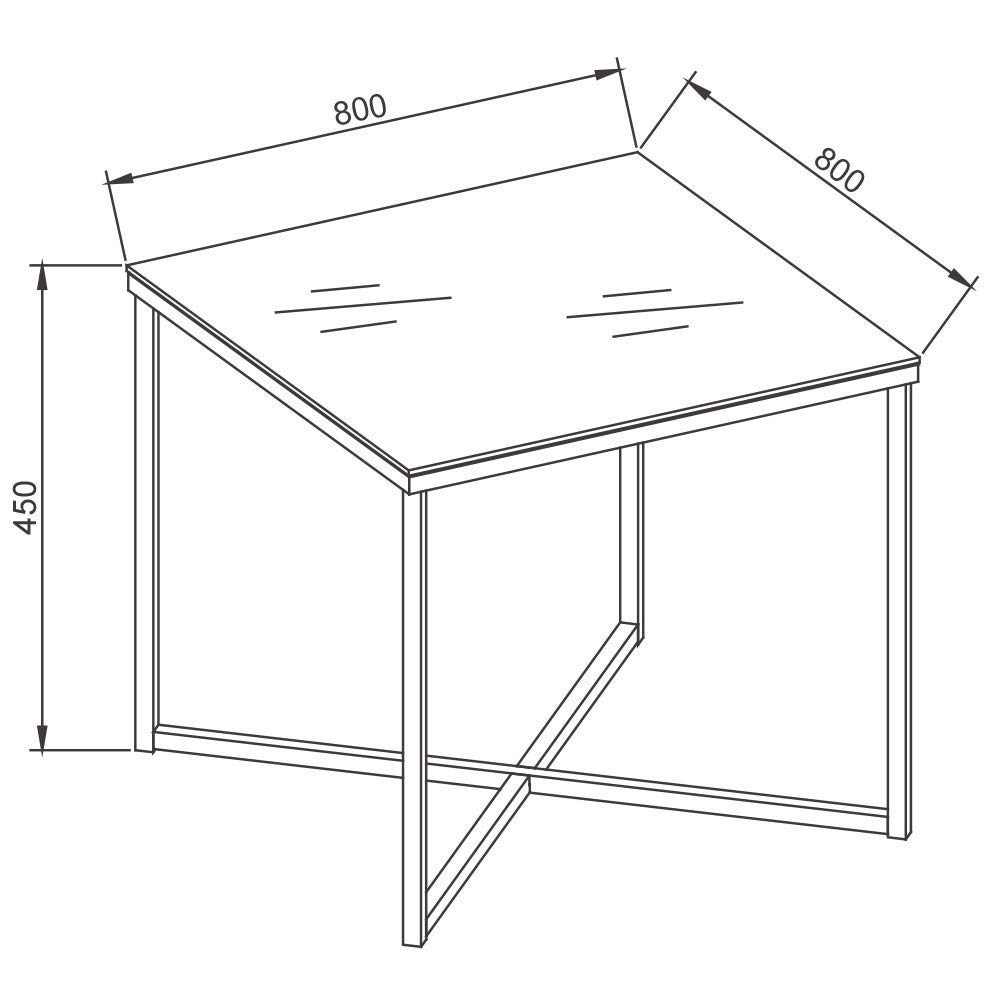 Amazon Brand - Movian Rome Coffee Table
