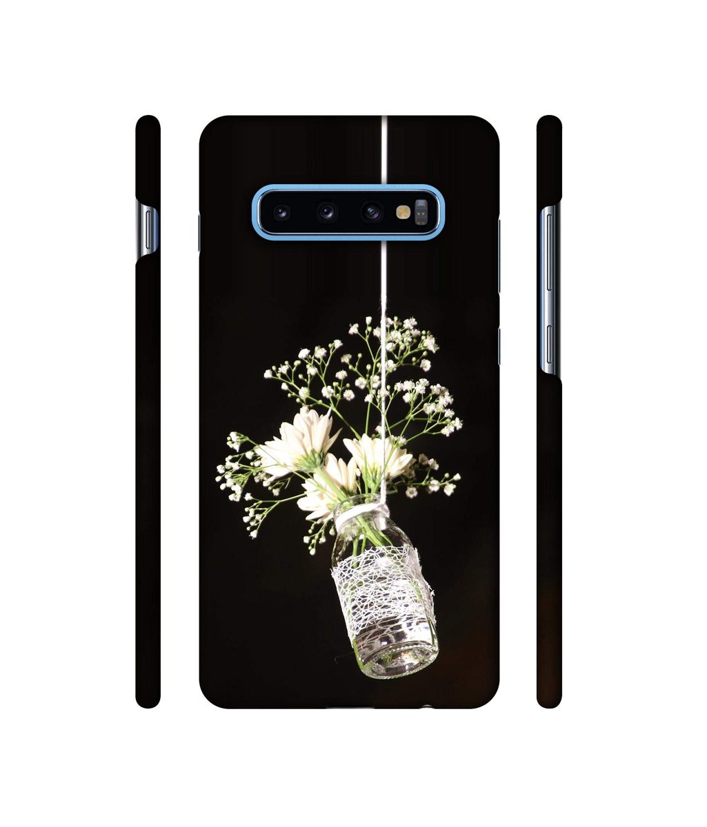 Amazon Brand - Solimo Designer Hanging Flowerpot 3D Printed Hard Back Case Mobile Cover for Samsung Galaxy S10 Plus