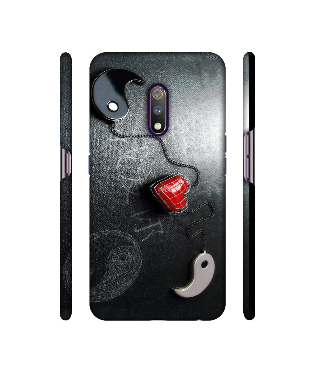 Amazon Brand - Solimo Designer Chinnese Yin and Yang 3D Printed Hard Back Case Mobile Cover for Realme X
