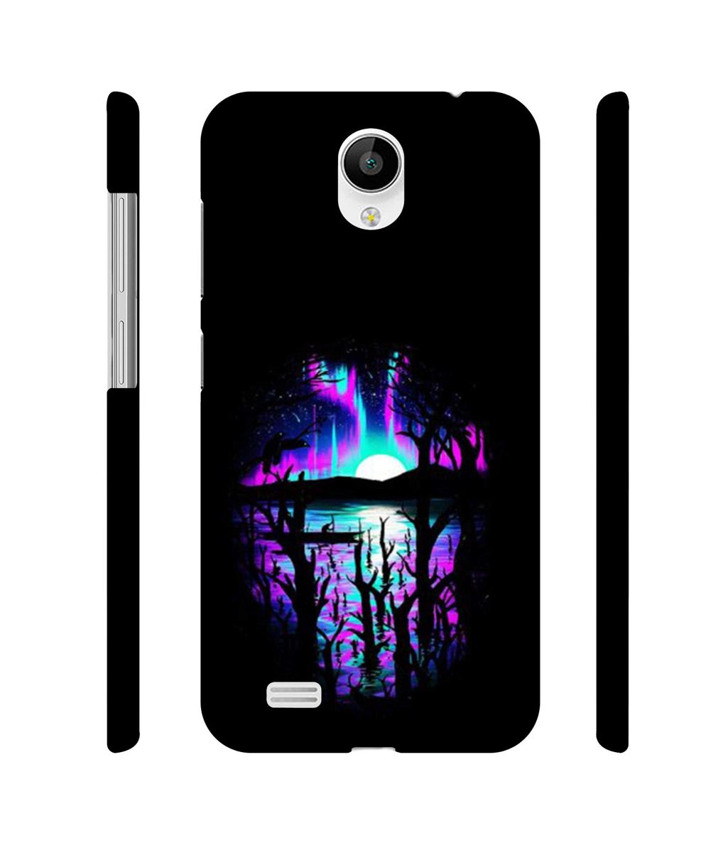 Amazon Brand - Solimo Designer Dark Scenery 3D Printed Hard Back Case Mobile Cover for Vivo Y21L