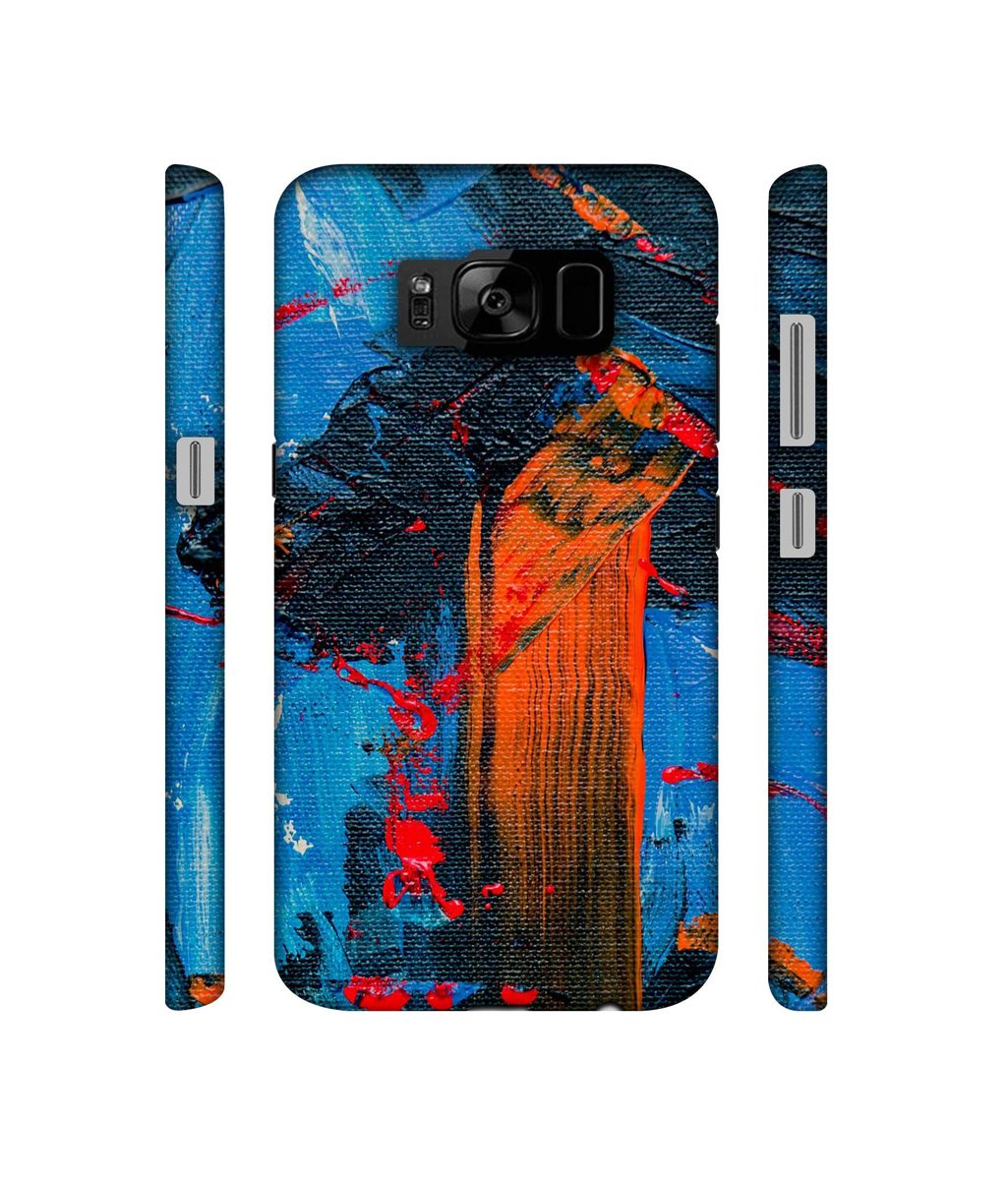Amazon Brand - Solimo Designer Brush Texture 3D Printed Hard Back Case Mobile Cover for Samsung Galaxy S8 Plus