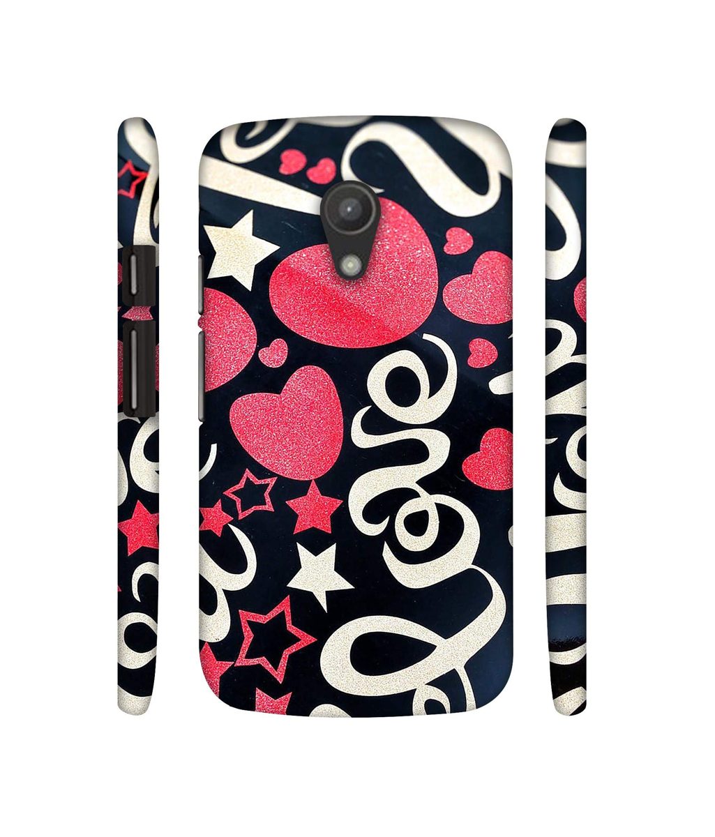 Amazon Brand - Solimo Designer Love You 3D Printed Hard Back Case Mobile Cover for Motorola Moto G 2nd Generation