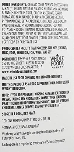 Whole Foods Market, All-In-One Plant Protein, Rich Chocolate, 30 oz