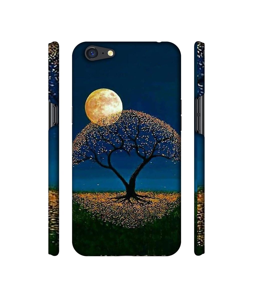 Amazon Brand - Solimo Designer Dark Night View 3D Printed Hard Back Case Mobile Cover for Oppo A71