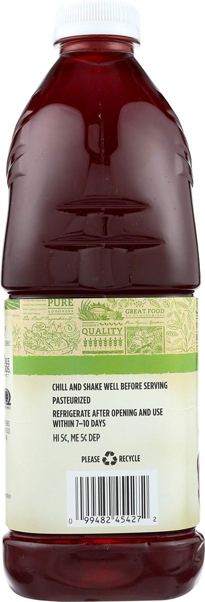 365 Everyday Value, Organic 100% Juice Flavored Juice Blend from Concentrate, Grape Cranberry, 64 fl oz