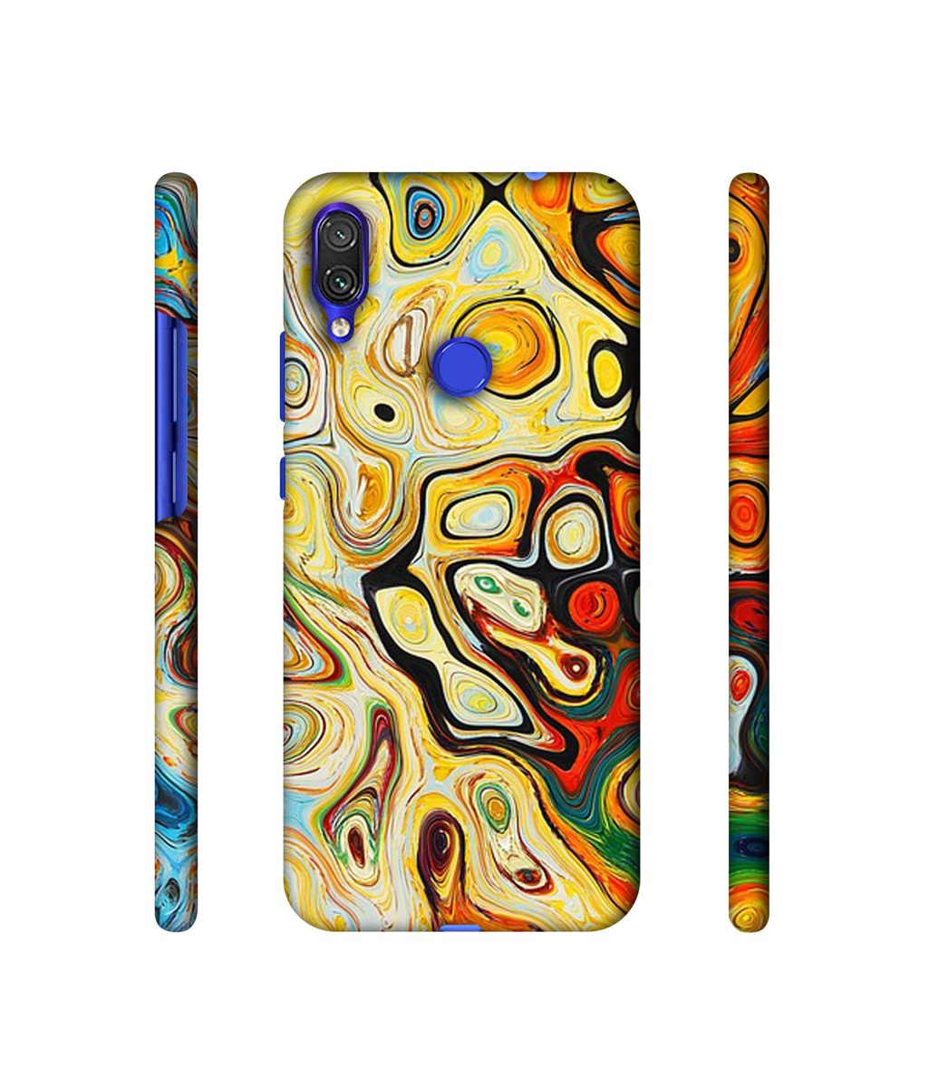 Amazon Brand - Solimo Designer Multicolor Smash Paint 3D Printed Hard Back Case Mobile Cover for Xiaomi Redmi Note 7 Pro