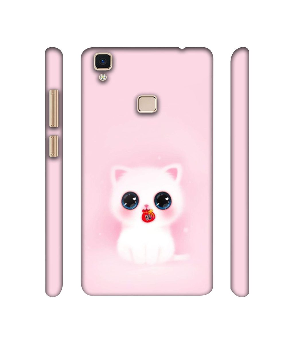 Amazon Brand - Solimo Designer Kitty 3D Printed Hard Back Case Mobile Cover for Vivo V3 Max