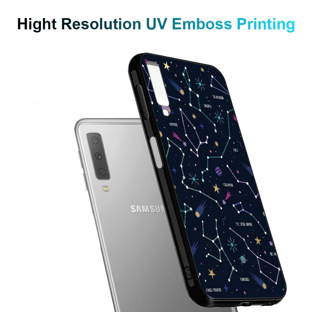 Amazon Brand - Solimo Designer Universe Printed Hard Back Case Mobile Cover for Samsung Galaxy A7 (2018) (D1255)