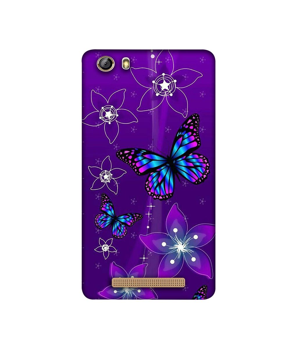 Amazon Brand - Solimo Designer Butterflies 3D Printed Hard Back Case Mobile Cover for Gionee Marathon M5 lite