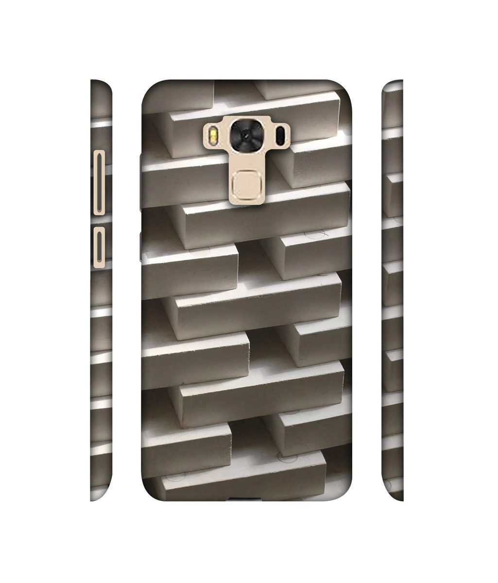 Amazon Brand - Solimo Designer Marble Blocks 3D Printed Hard Back Case Mobile Cover for Asus Zenfone 3 Laser ZC551KL