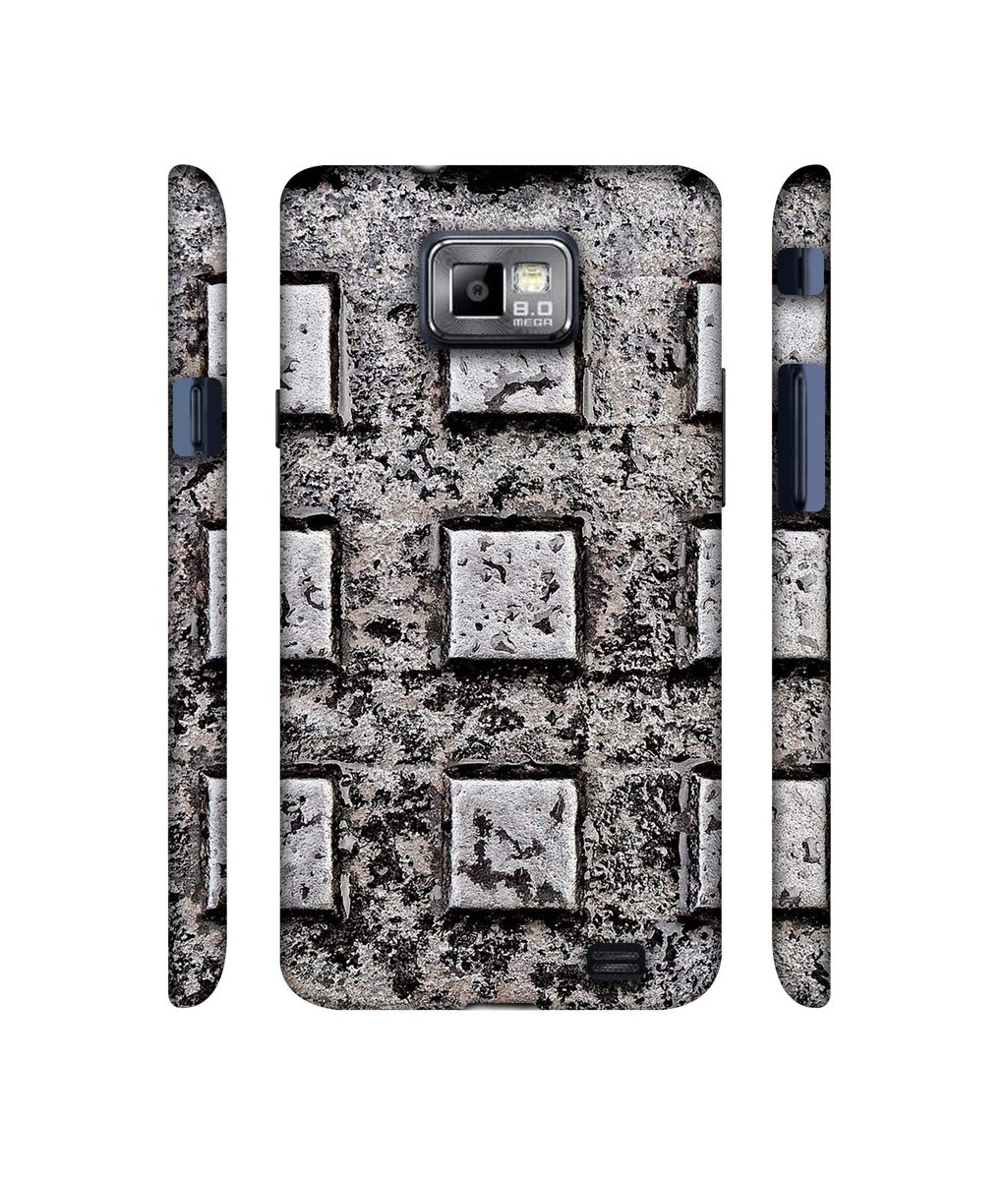 Amazon Brand - Solimo Designer Iron Impression 3D Printed Hard Back Case Mobile Cover for Samsung Galaxy S2