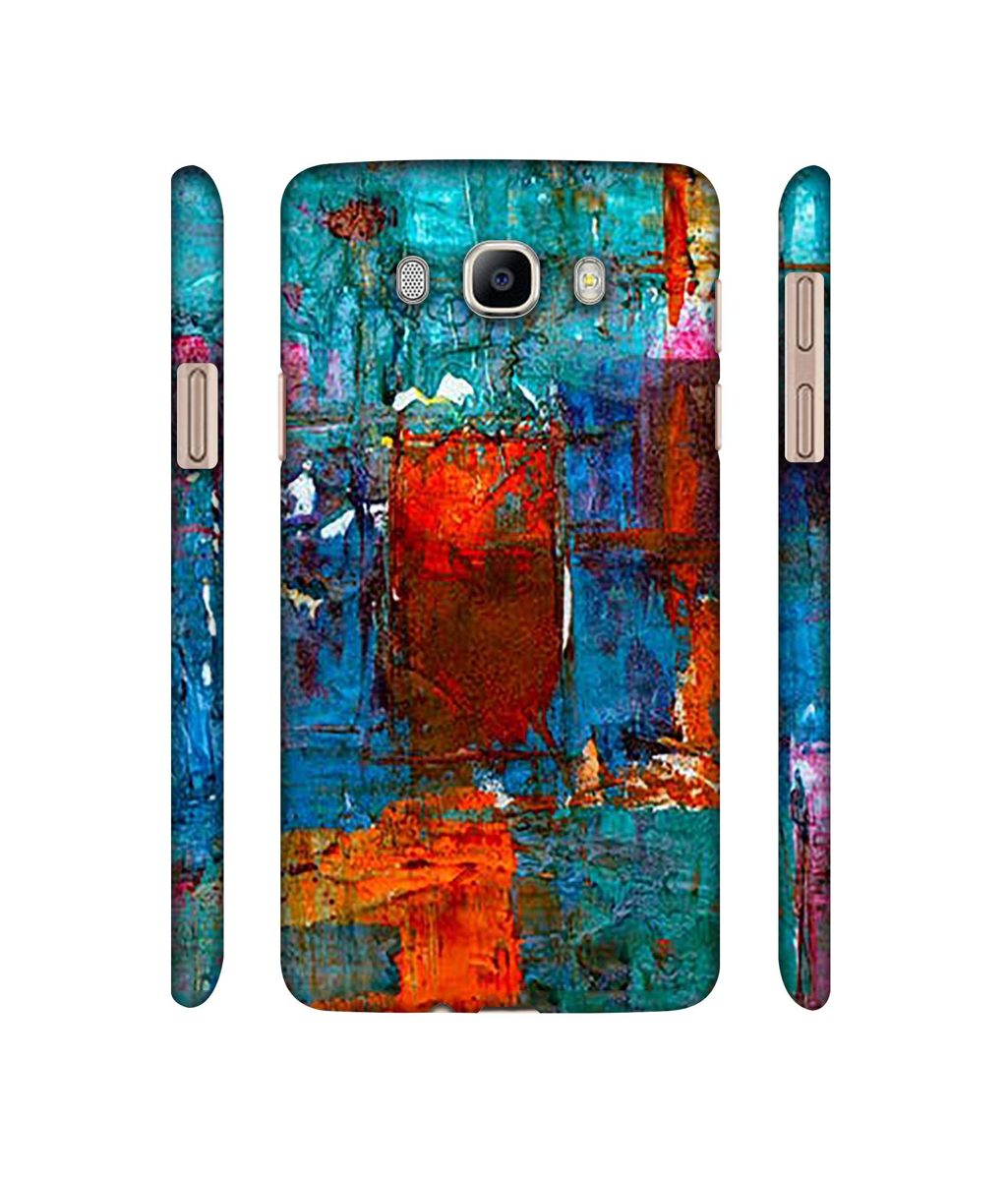 Amazon Brand - Solimo Designer Rectangle Color 3D Printed Hard Back Case Mobile Cover for Samsung Galaxy J7 (2016)