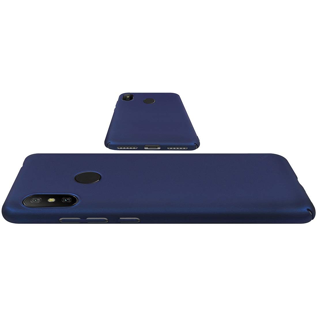 Amazon Brand - Solimo Mobile Cover (Hard Back & Slim) for Huawei Honor Play (Blue)
