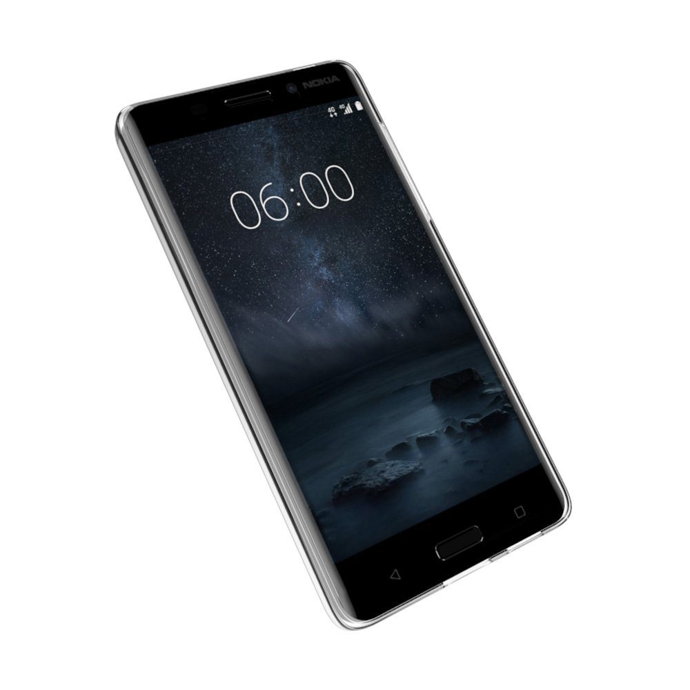 Amazon Brand - Solimo Nokia 6 Mobile Cover (Soft & Flexible Back case), Transparent