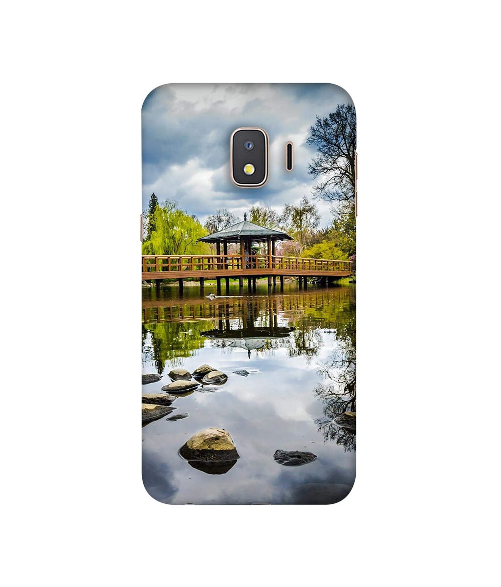 Amazon Brand - Solimo Designer Pebbles 3D Printed Hard Back Case Mobile Cover for Samsung Galaxy J2 Core