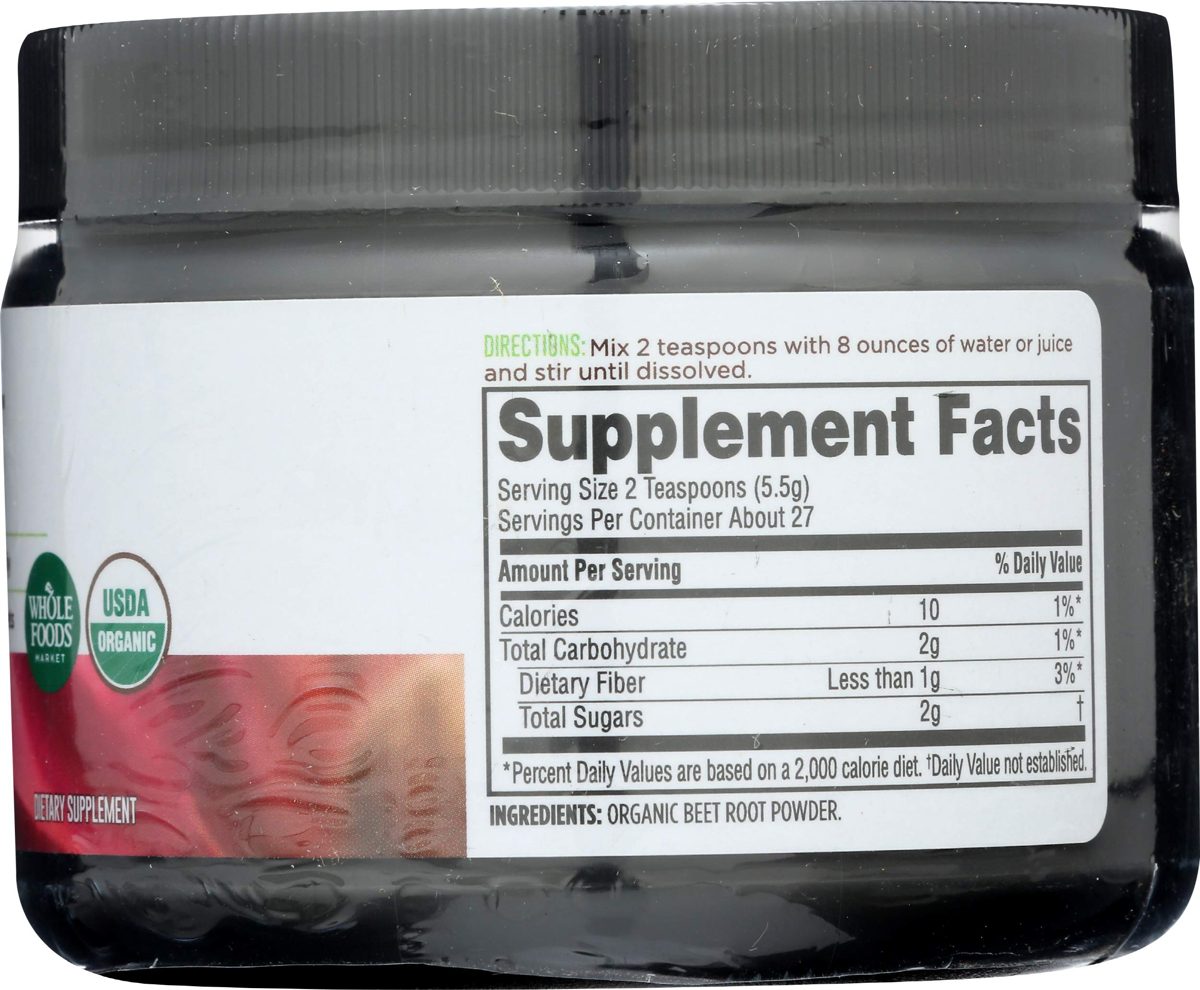 Whole Foods Market, Organic Beet Root, 5.5 oz