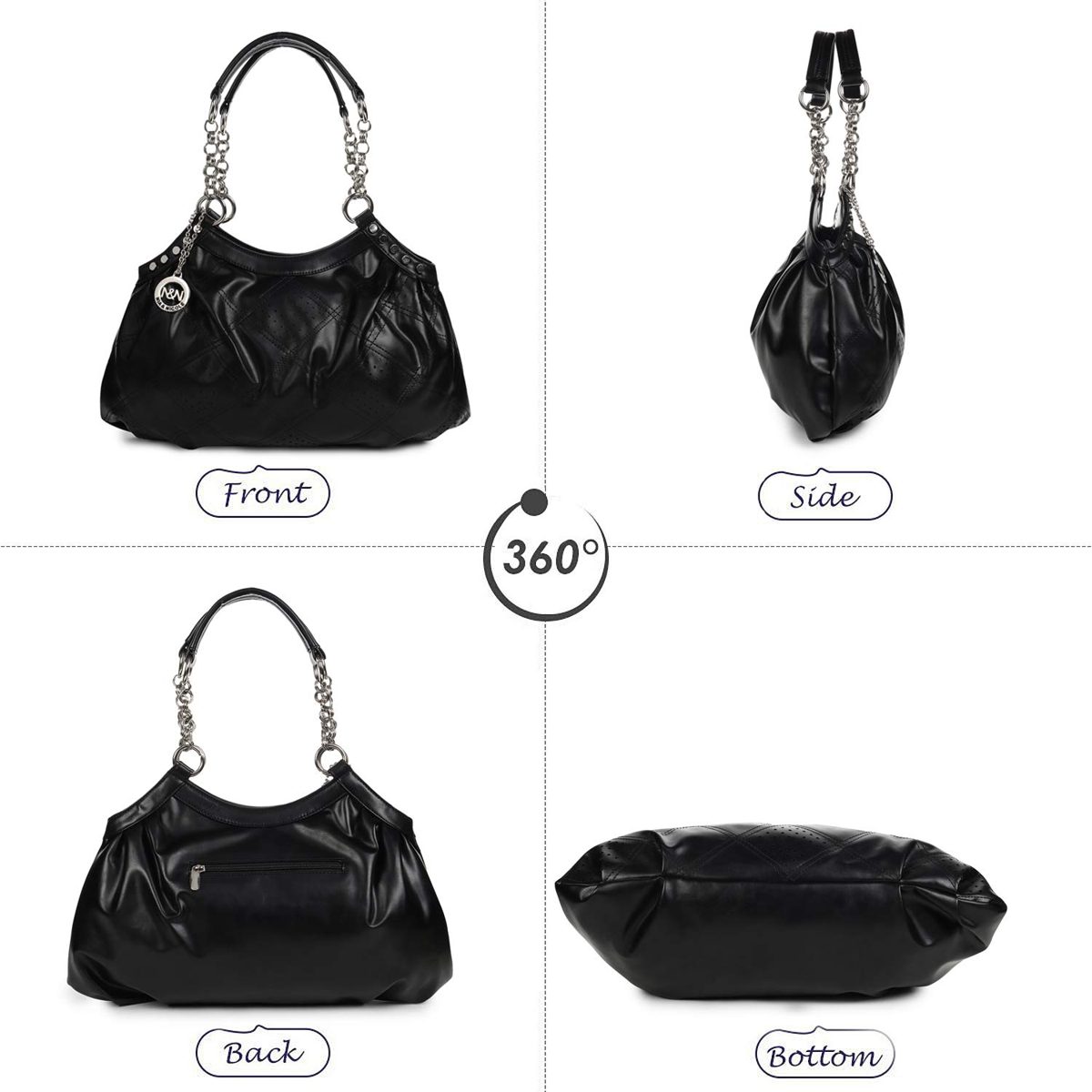 Nia & Nicole Women's Handbag (Black)
