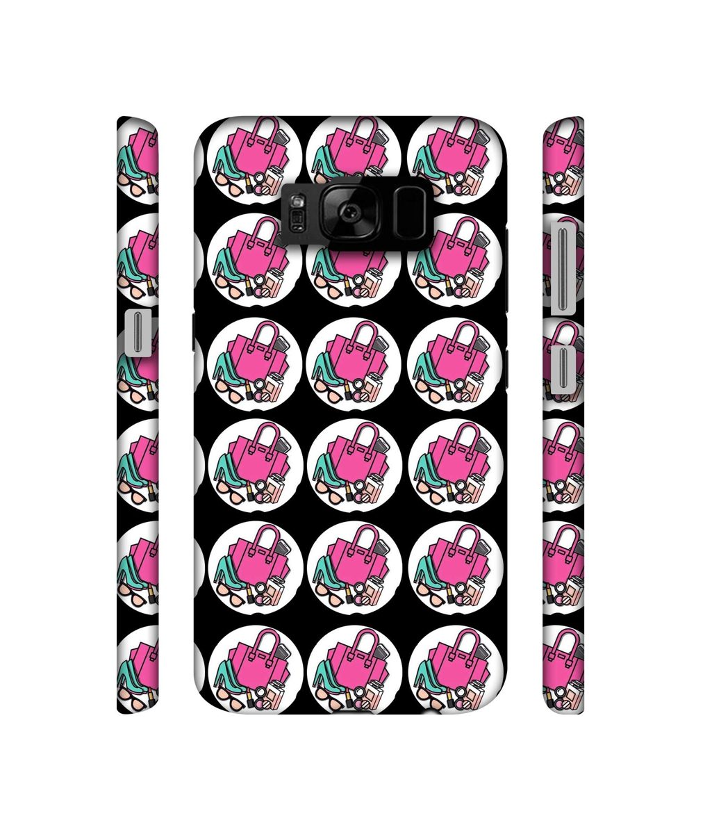 Amazon Brand - Solimo Designer Ladies Accessories Pattern 3D Printed Hard Back Case Mobile Cover for Samsung Galaxy S8 Plus