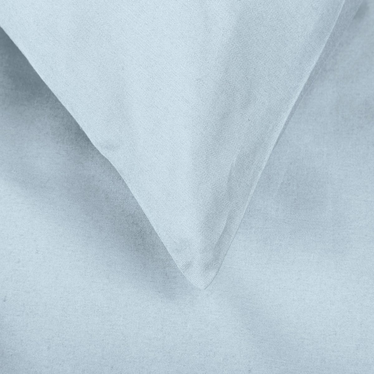 Pinzon Ultrasoft 300 Percale Cotton Duvet Cover Set – Blue – Sky Blue