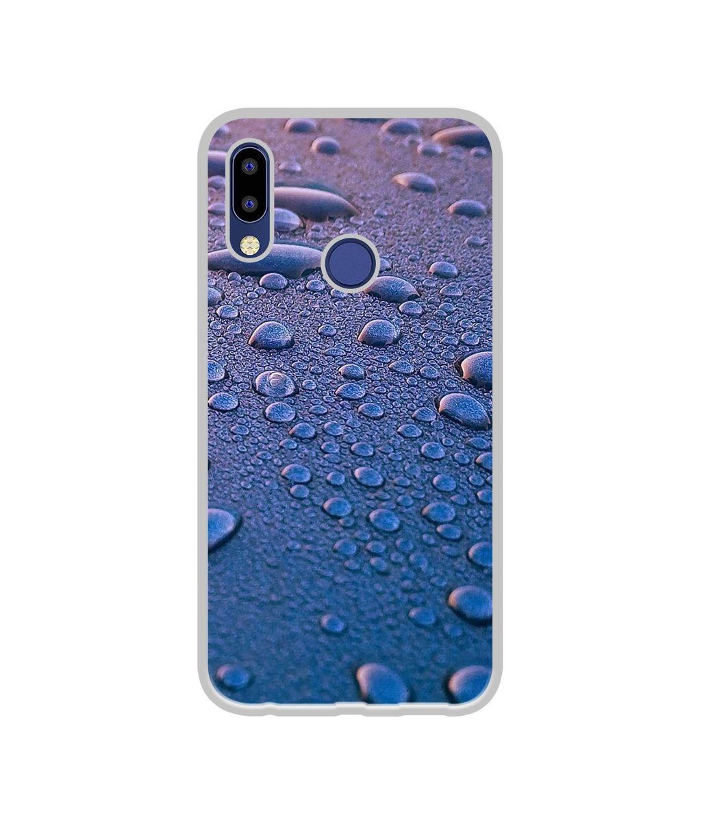 Amazon Brand - Solimo Designer Water Drops UV Printed Soft Back Case Mobile Cover for Tecno Camon i2