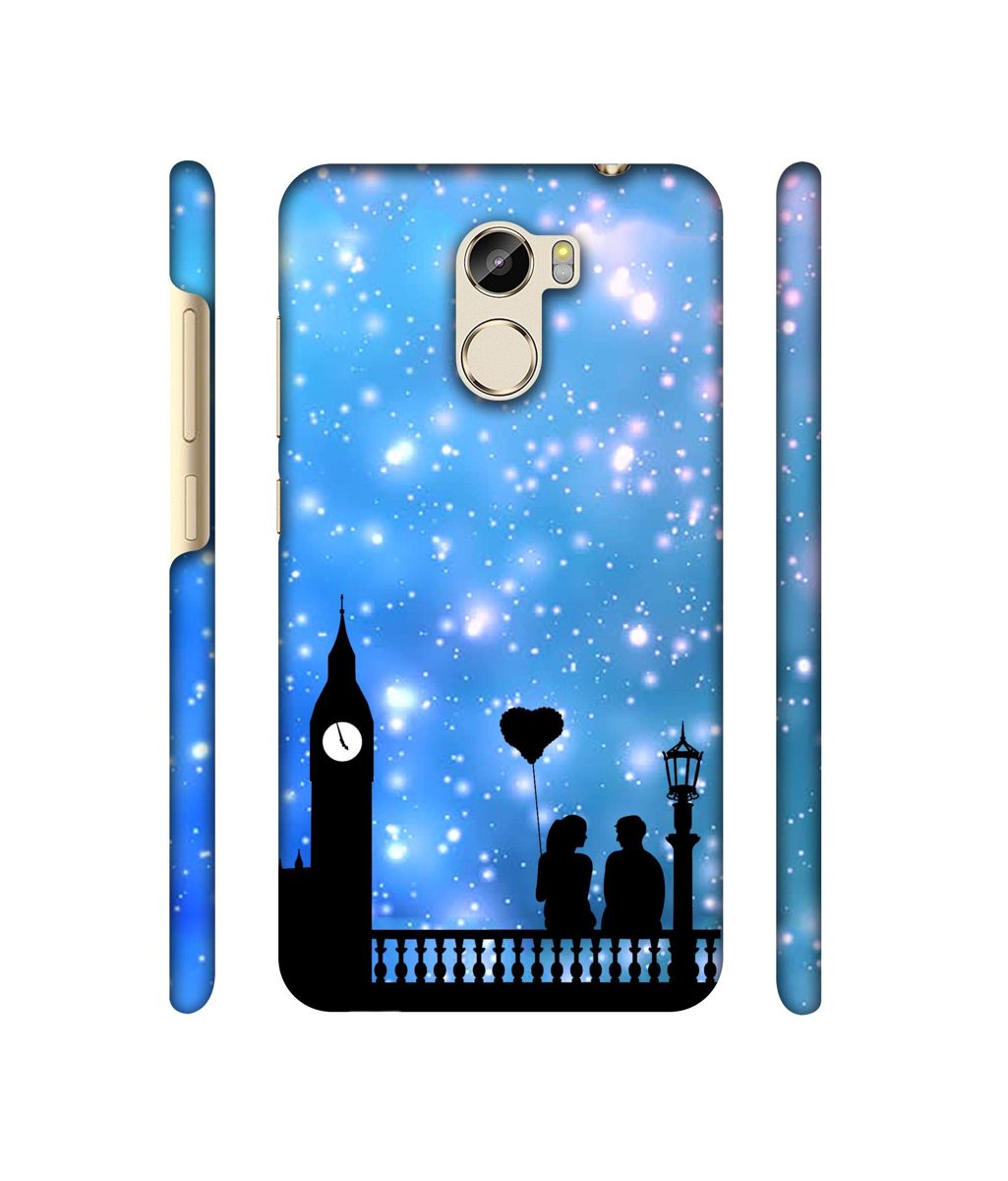 Amazon Brand - Solimo Designer Love Couple Vector 3D Printed Hard Back Case Mobile Cover for Gionee X1
