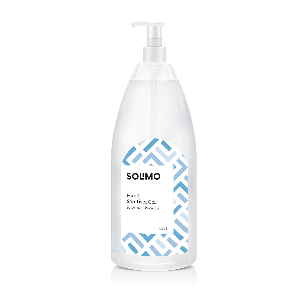 Amazon Brand - Solimo Hand Sanitizer Gel, 500 ml
