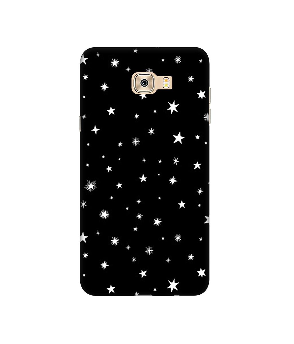 Amazon Brand - Solimo Designer Sperking Stars 3D Printed Hard Back Case Mobile Cover for Samsung Galaxy C7 Pro