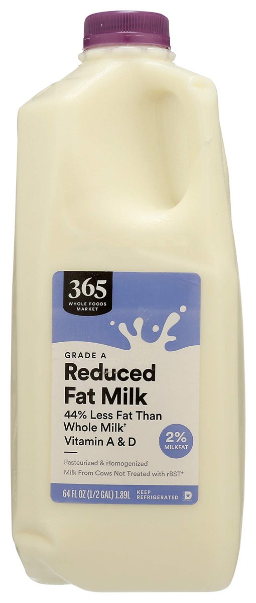365 EVERYDAY VALUE Reduced Fat 2% Milk, 64 FZ
