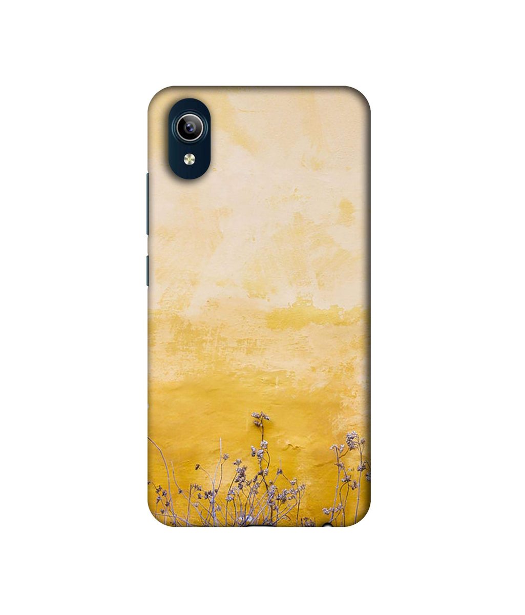 Amazon Brand - Solimo Designer Dry Flower On Wall 3D Printed Hard Back Case Mobile Cover for Vivo Y91i