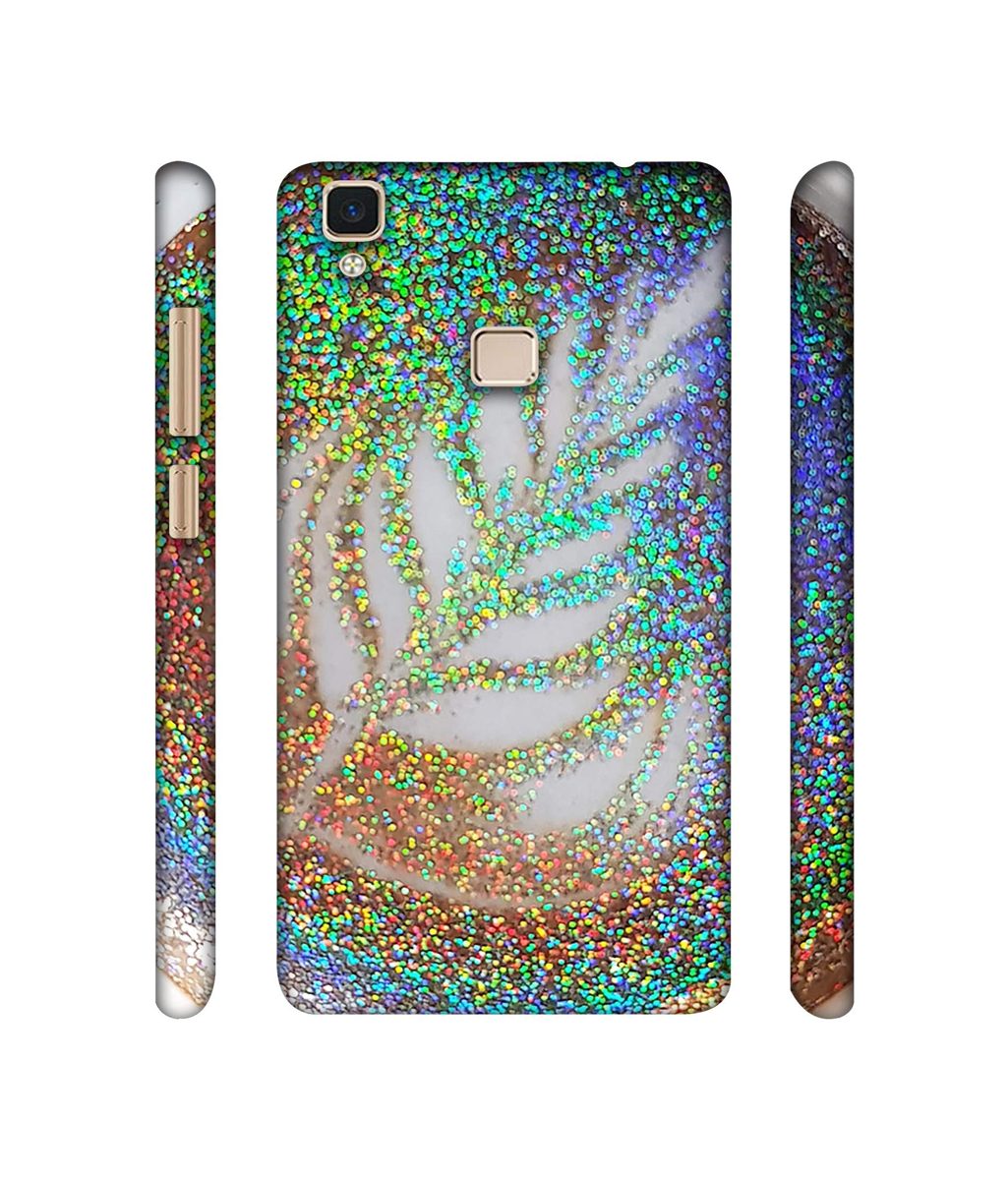Amazon Brand - Solimo Designer Sparkle Coffee 3D Printed Hard Back Case Mobile Cover for Vivo V3 Max