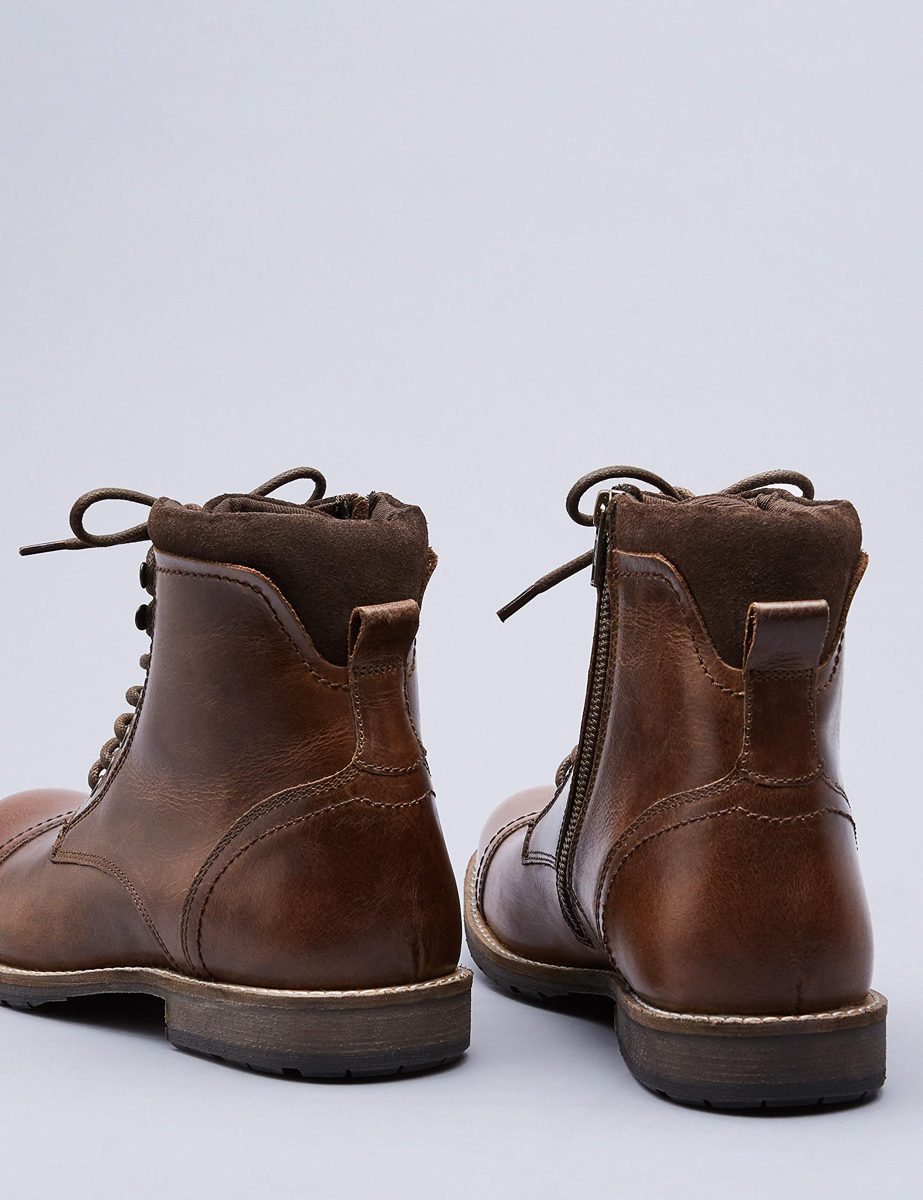 Amazon Brand - find. Men's Zip Classic Worker Boots Ankle
