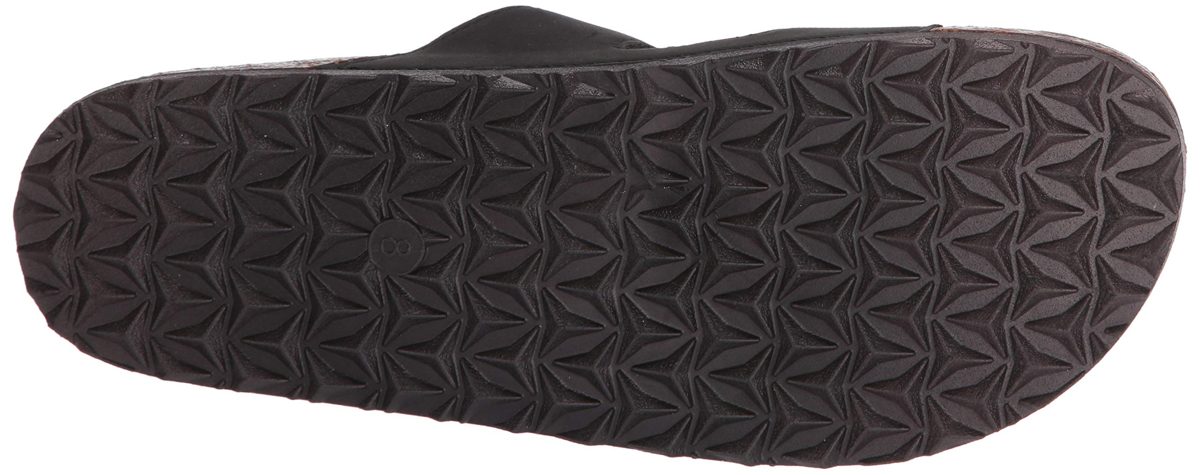 Amazon Essentials Women's Buckle Slip On Sandal, Black, 6 M US