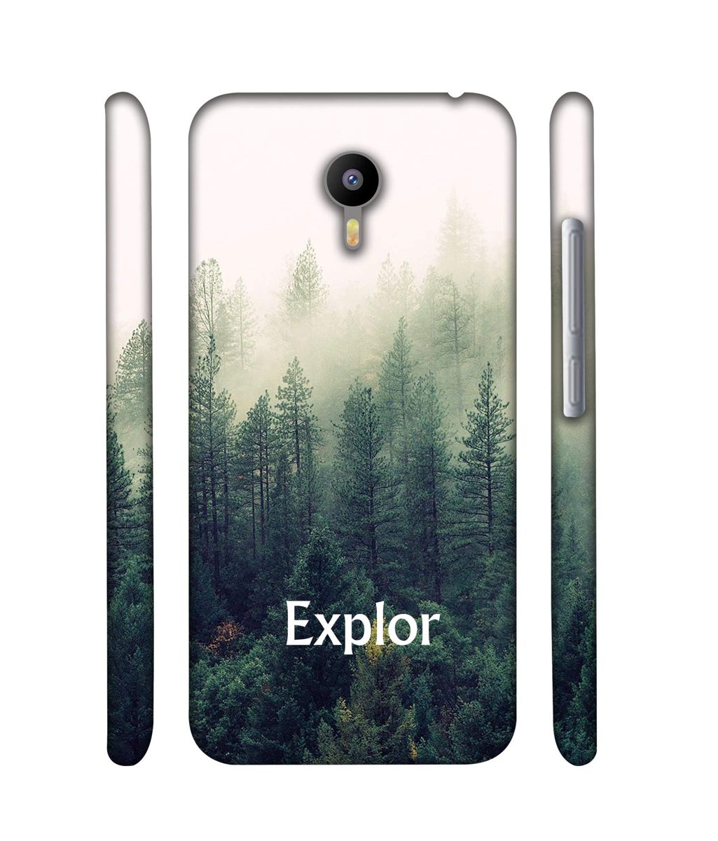 Amazon Brand - Solimo Designer Explor 3D Printed Hard Back Case Mobile Cover for Meizu M2 Note