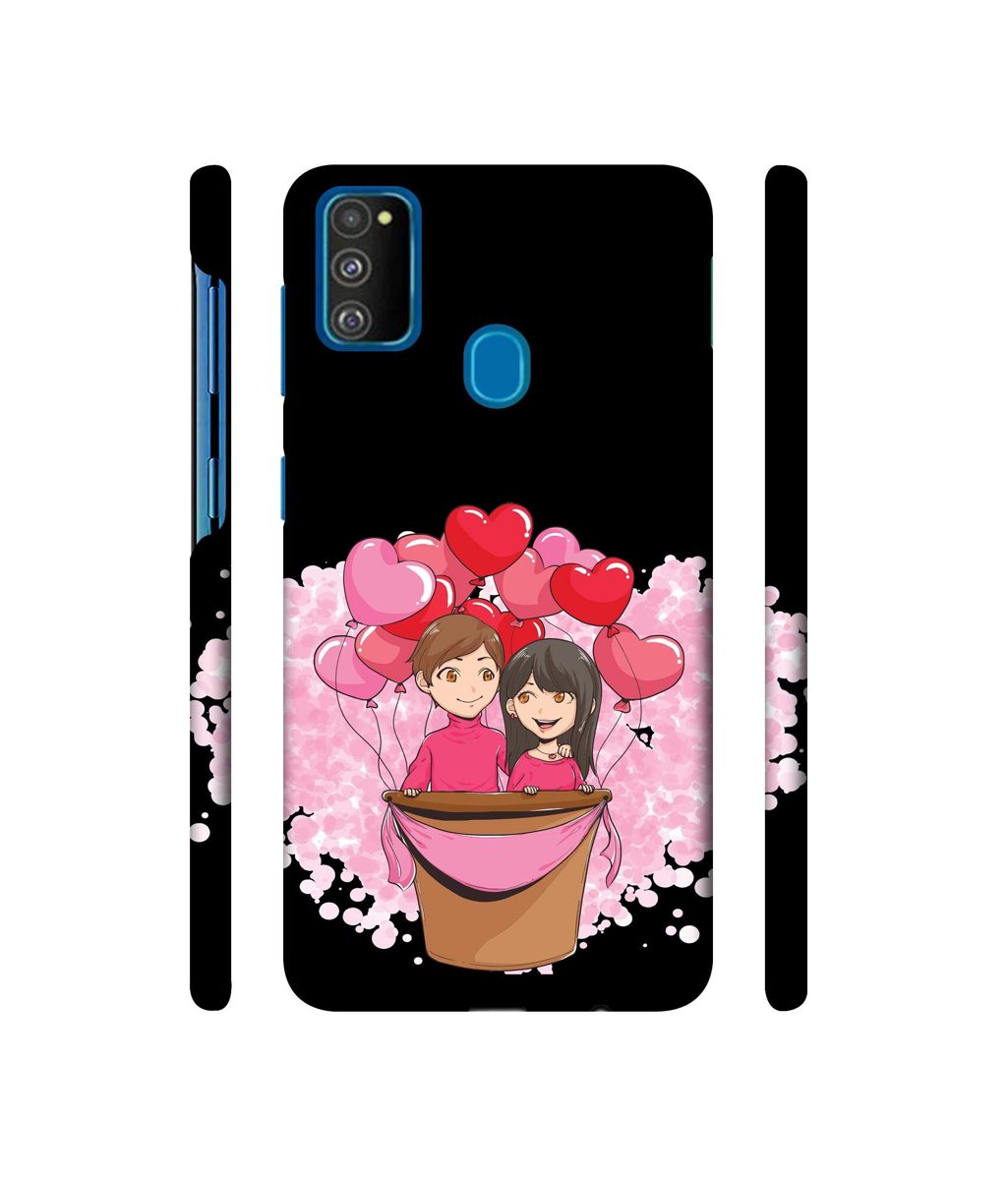 Amazon Brand - Solimo Designer Boy And Girl 3D Printed Hard Back Case Mobile Cover for Samsung Galaxy M21 / M30s