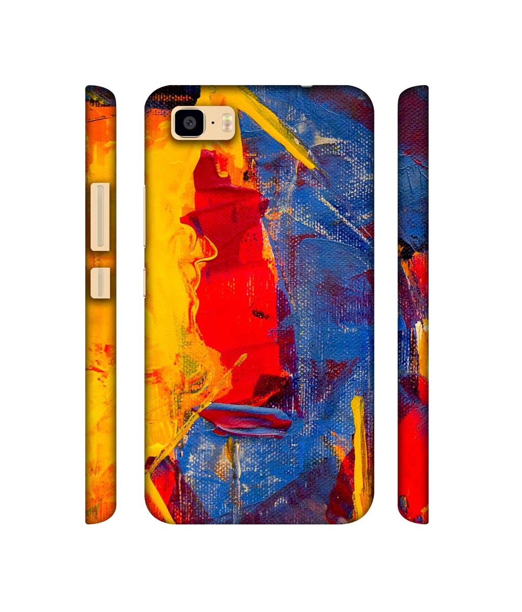 Amazon Brand - Solimo Designer Yellow and Dark Blue Canvas 3D Printed Hard Back Case Mobile Cover for Asus Zenfone 3S Max