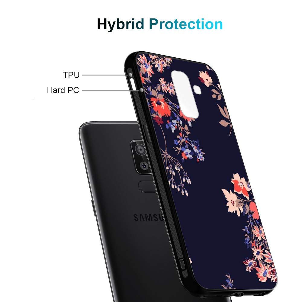 Amazon Brand - Solimo Designer Floral Printed Hard Back Case Mobile Cover forSamsung Galaxy J8 2018 / Samsung Galaxy On8 (D1150)