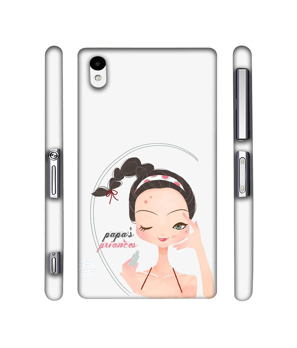 Amazon Brand - Solimo Designer Papa's Princess 3D Printed Hard Back Case Mobile Cover for Sony Xperia Z2