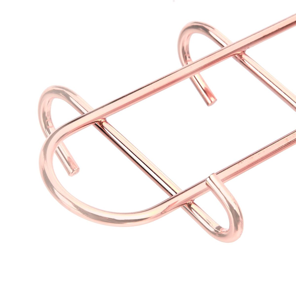 AmazonBasics Hook Rack for Wall Grid Panel, Rose Gold